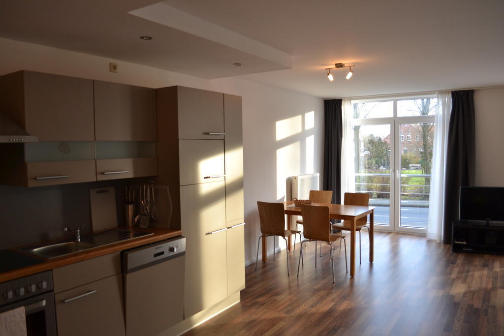 Fehnferien Apartment Rhauderfehn Ngoại thất bức ảnh